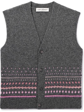 Rugrat Fair Isle Wool Sweater Vest