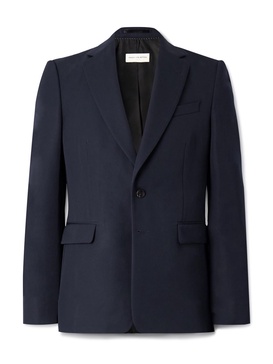 Slim-Fit Wool-Twill Blazer