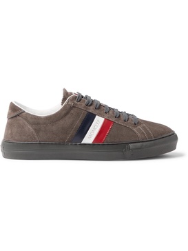 New Monaco Suede and Leather Sneakers