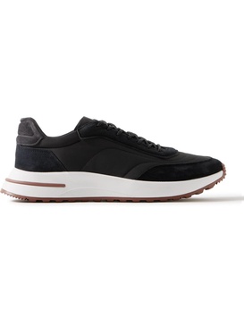 Weekend Walk Storm System® Suede-Trimmed Shell Sneakers