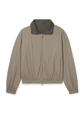 Reversible Windmate® Storm System® Shell and Cashmere Bomber Jacket