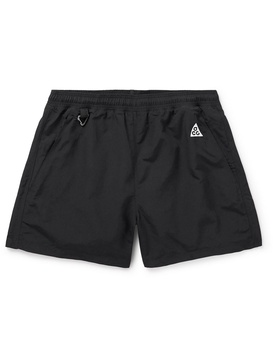 ACG Reservoir Goat Straight-Leg Logo-Embroidered Nylon Shorts