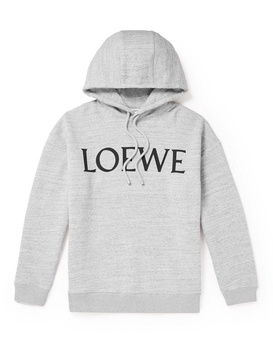 Logo-Print Cotton-Jersey Hoodie