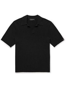 Johnny Cotton-Blend Terry Polo Shirt