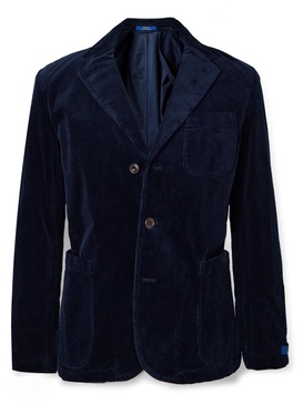 Cotton-Blend Corduroy Blazer