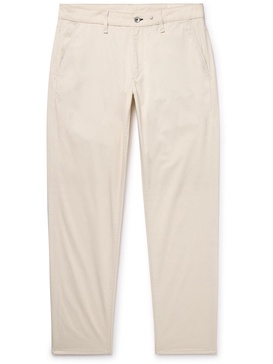 Straight-Leg Stretch Cotton-Blend Chinos