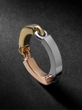 The Perihelion 18-Karat White, Yellow and Rose Gold Ring