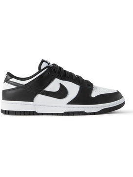 Dunk Low Retro Leather Sneakers