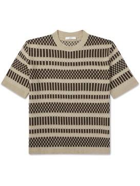 Striped Terry T-Shirt