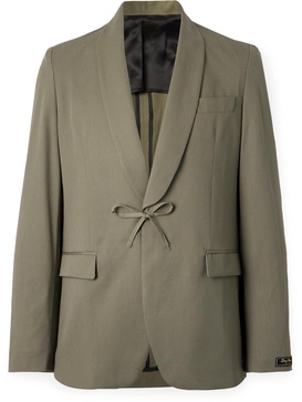 Shinji Lyocell and Cotton-Blend Suit Jacket