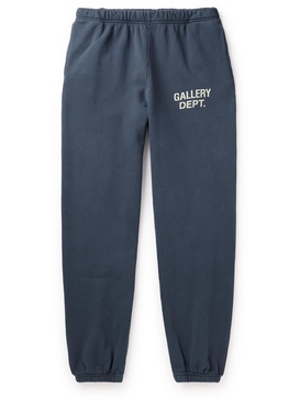 Tapered Logo-Print Cotton-Jersey Swetpants