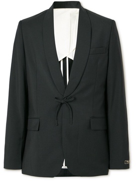 Shinji Virgin Wool and Mohair-Blend Suit Jacket