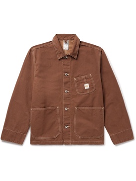 Howie Logo-Appliquéd Cotton-Canvas Chore Jacket