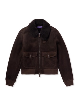 Welles Shearling Bomber Jacket