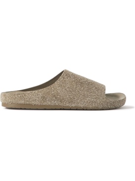 Brushed Suede Sandals