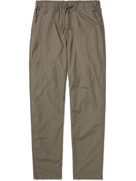 New Yorker Tapered Cotton Drawstring Trousers