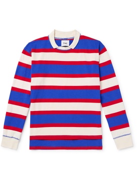 Striped Cotton-Jersey T-Shirt