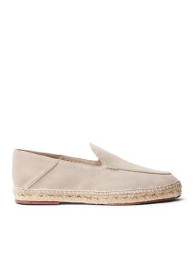 Seaside Walk Collapsible-Heel Suede Espadrilles