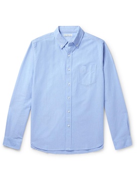 Button-Down Collar Cotton Oxford Shirt