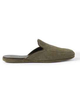 Montague Suede Slippers