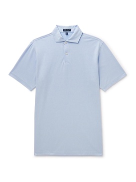 Albatross Pima Cotton-Blend Piqué Polo Shirt