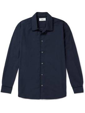 Cotton and Lyocell-Blend Twill Shirt