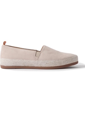 Suede Espadrilles