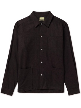 Wool-Flannel Overshirt