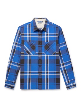 Chore Checked Cotton-Twill Overshirt