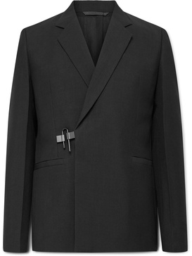 Embellished Wool and Mohair-Blend Hopsack Blazer