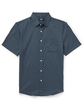 Movement Printed Supima Cotton-Blend Shirt