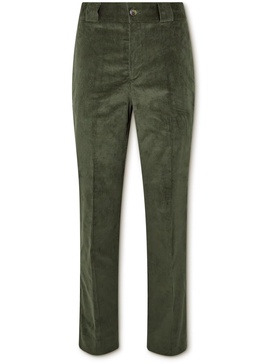 Benedict Straight-Leg Cotton-Blend Corduroy Trousers