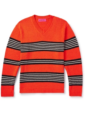 Nora Striped Cotton Sweater