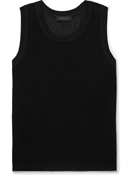 Payton Open-Knit Cotton Tank Top