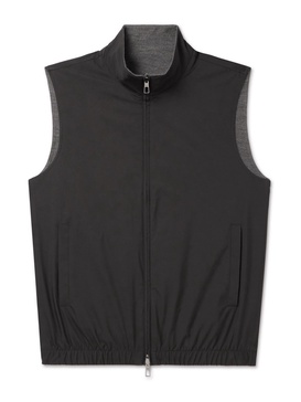 Reversible Storm System® Shell and Super Wish® Virgin Wool Gilet