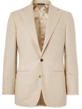 Slim-Fit Unstructured Silk and Cashmere-Blend Blazer