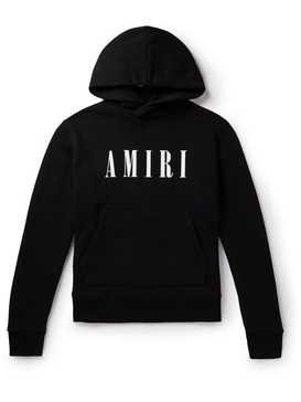 Logo-Print Cotton-Jersey Hoodie