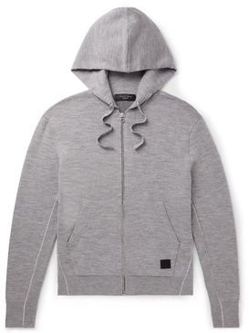 York Wool-Blend Zip-Up Hoodie