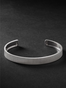 Macri White Gold Cuff