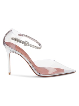 Ursina Embellished Transparent Pumps