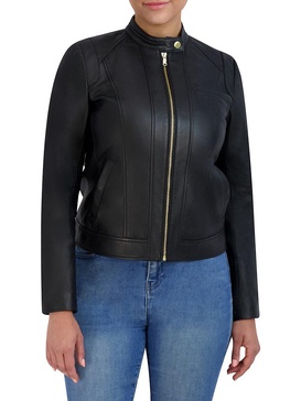 Leather Moto Jacket