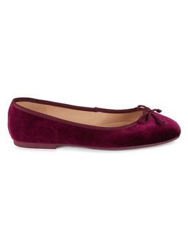 Yara Velvet Ballet Flats