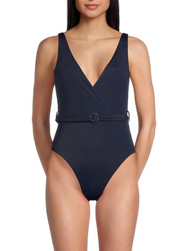 Michelle Belted One Piece Swimsuit