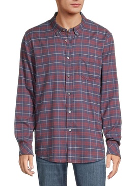 Reid Plaid Button Down Collar Shirt