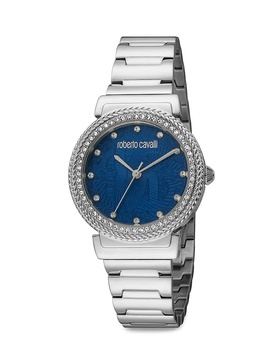 32MM Stainless Steel & Crystal Bracelet Watch