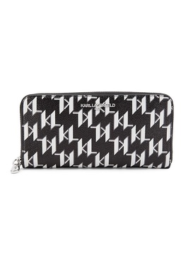 Monogram Zip Around Continental Wallet