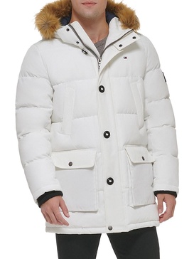 Artic Faux Fur Trim Hood Puffer Jacket