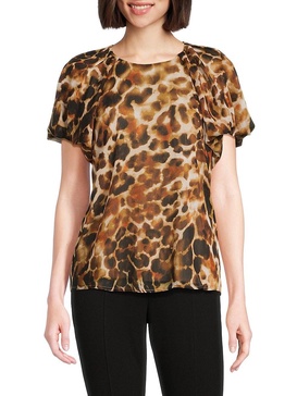 Animal Print Top