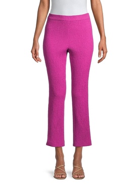 Jaquard Straight Leg Pants