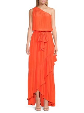 Nicolette Ruffle Maxi Dress